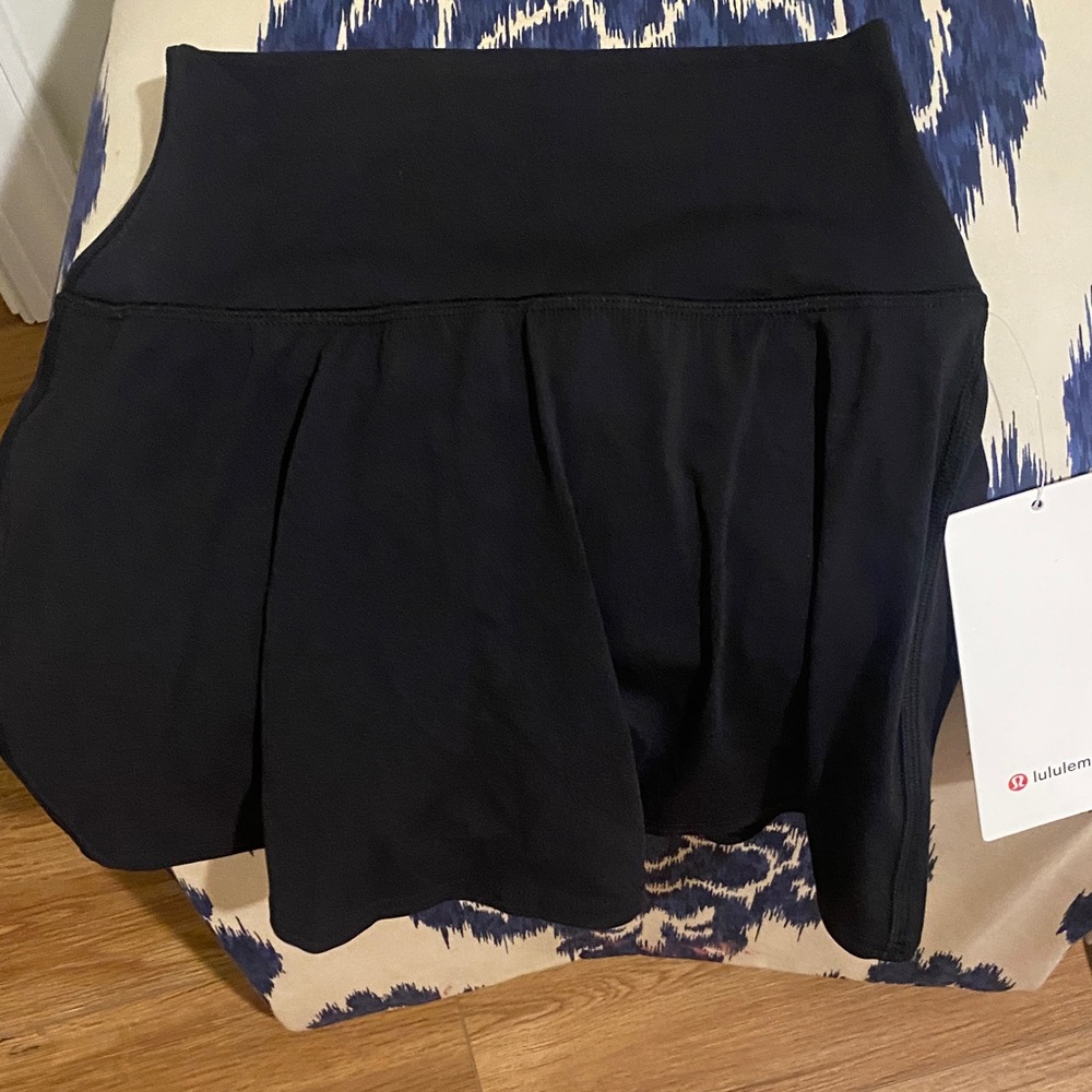lululemon athletica Black Mini Skirt